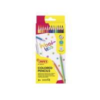 Jovi Triangular Coloured Pencils Woodless Pack 12